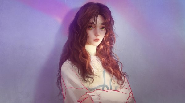 арты девушек