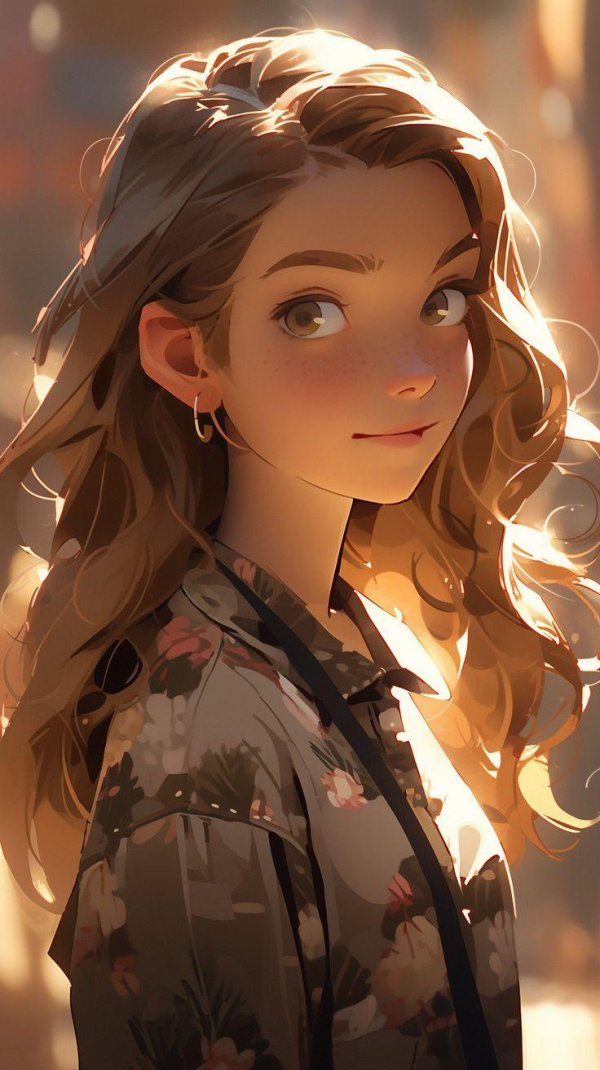 иллюстрация девочка