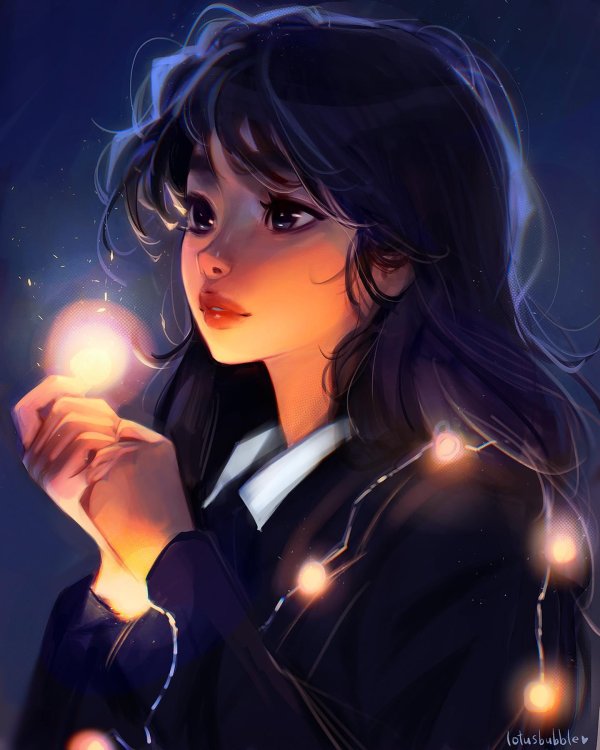 арты девушек