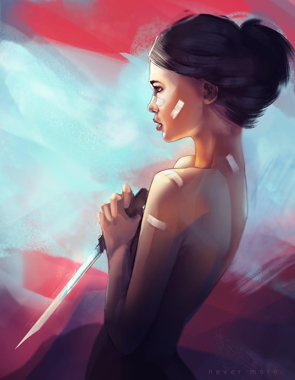 иллюстрации девушек