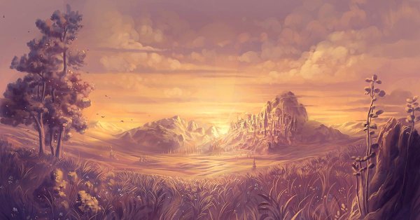 арты пейзажи