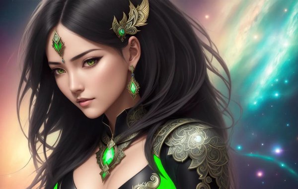 девушка эльфийка