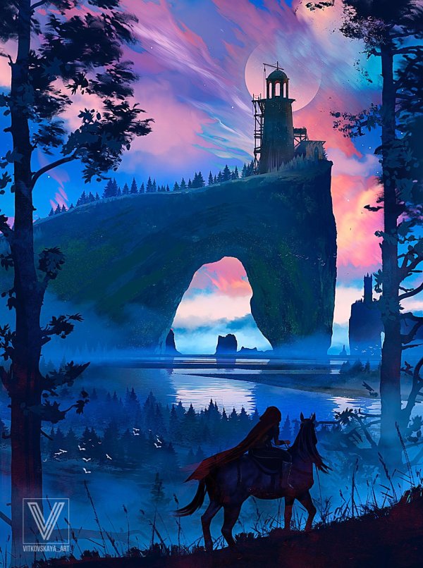 пейзаж фантастический