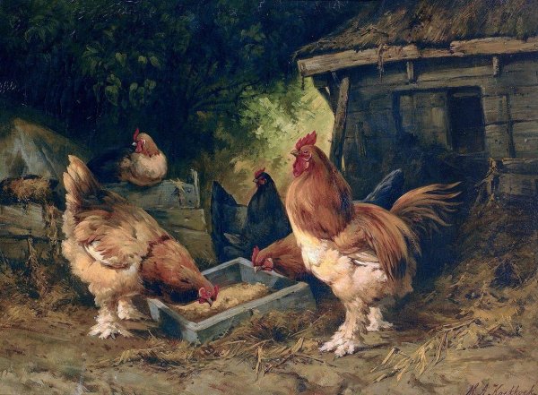 птичник картины