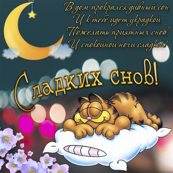 сладких снов пожелания