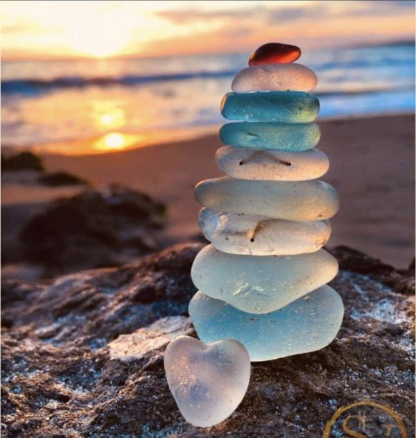 морское стекло sea glass