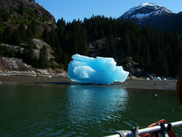 melting glacier