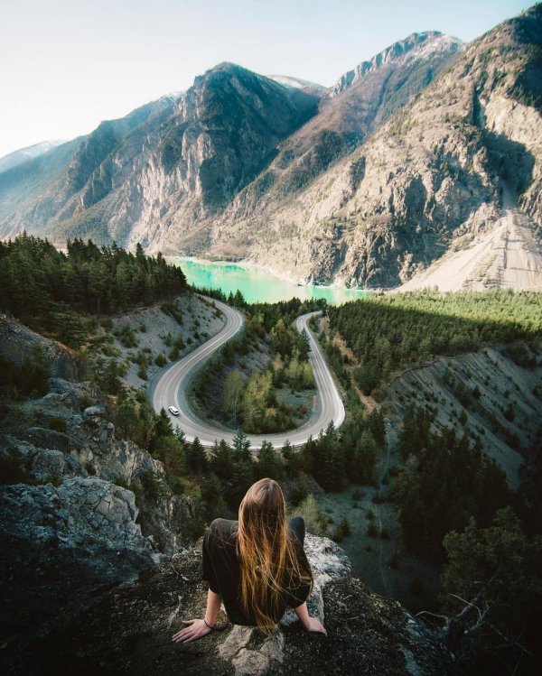 горная дорога