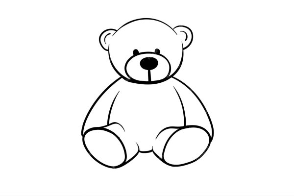 раскраска медвежата