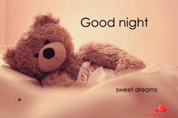 good night sweet dreams