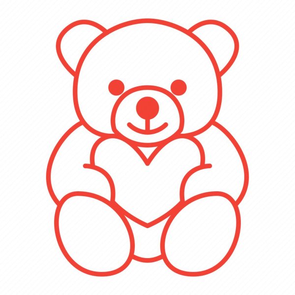 медвежата раскраска