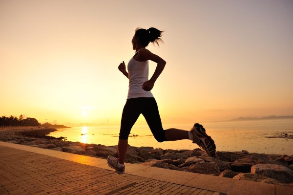 вечерняя пробежка