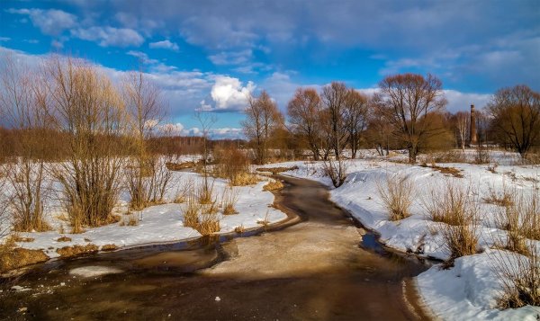 весенние пейзажи