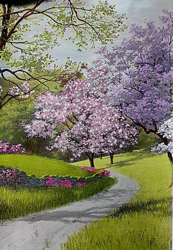 весенние картины