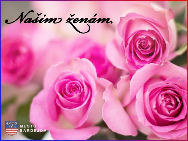 три розовые розы