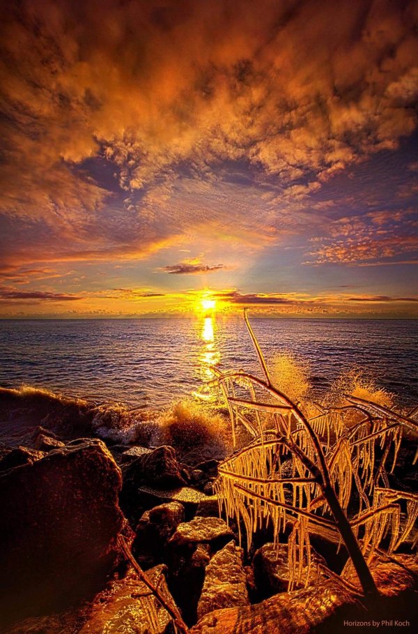 пейзаж на закате