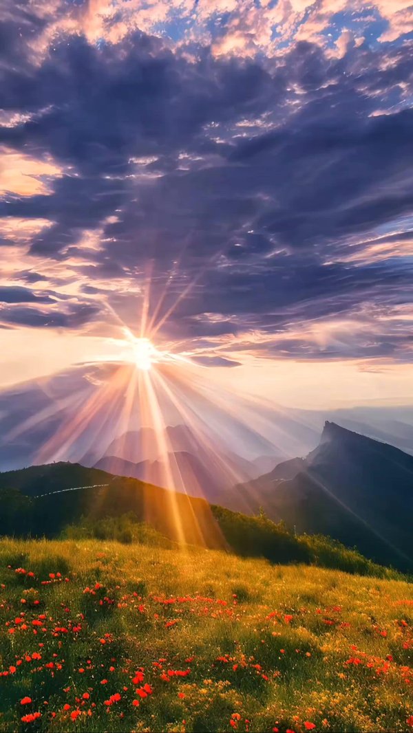 прекрасный рассвет