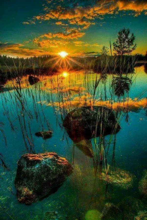 вдохновляющий пейзаж