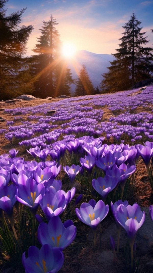 весенние пейзажи