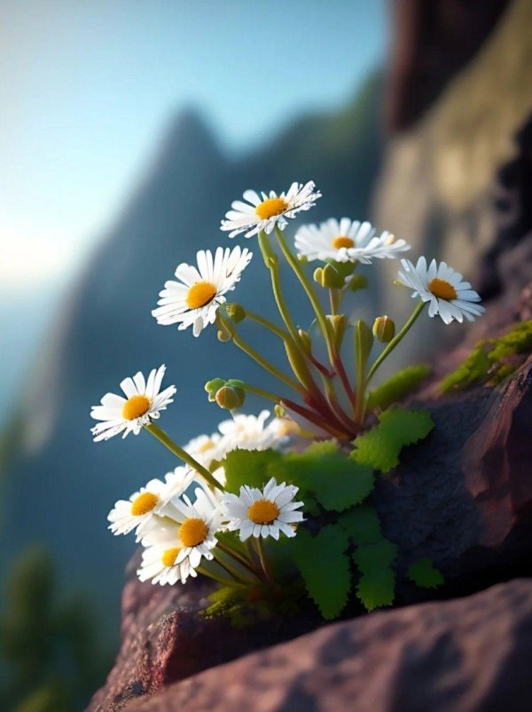 красивая цветок