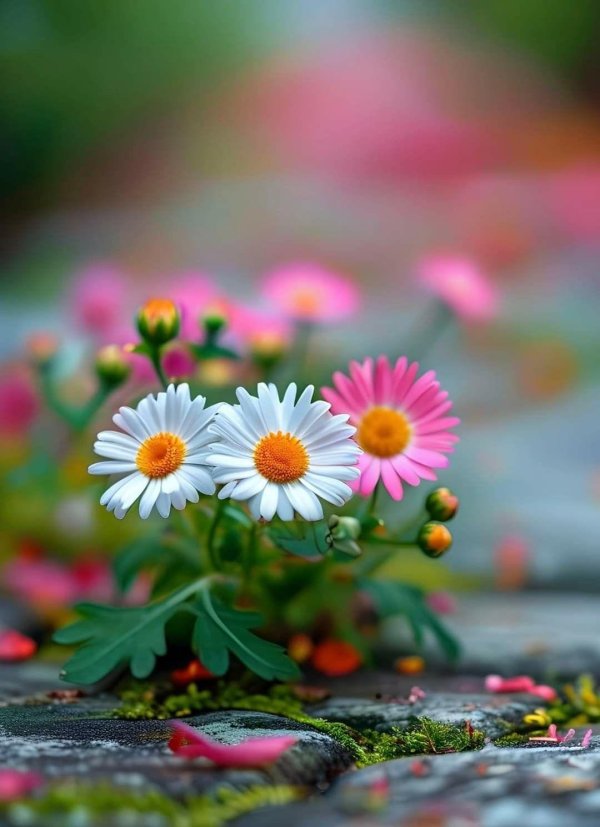 ромашка цветки