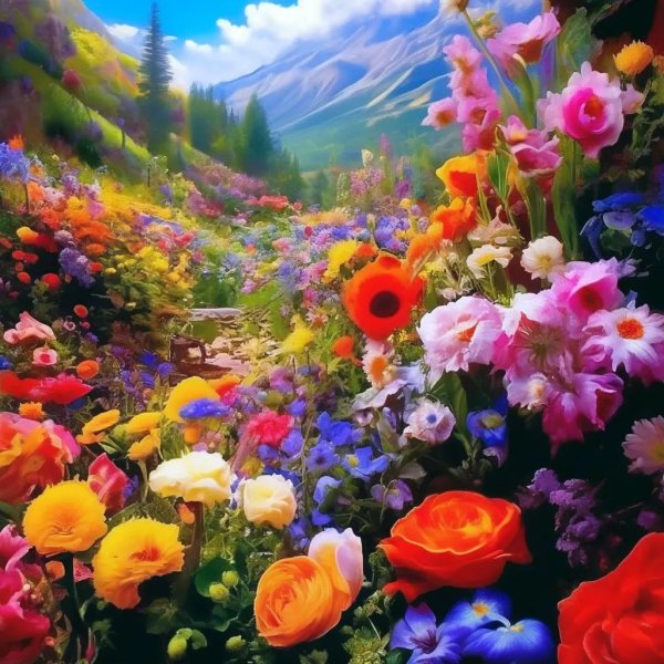 чудесные цветы