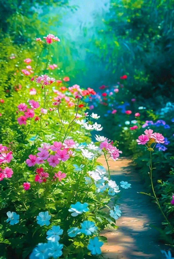 цветочные фоны