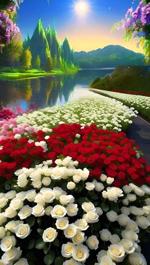 цветочные картины