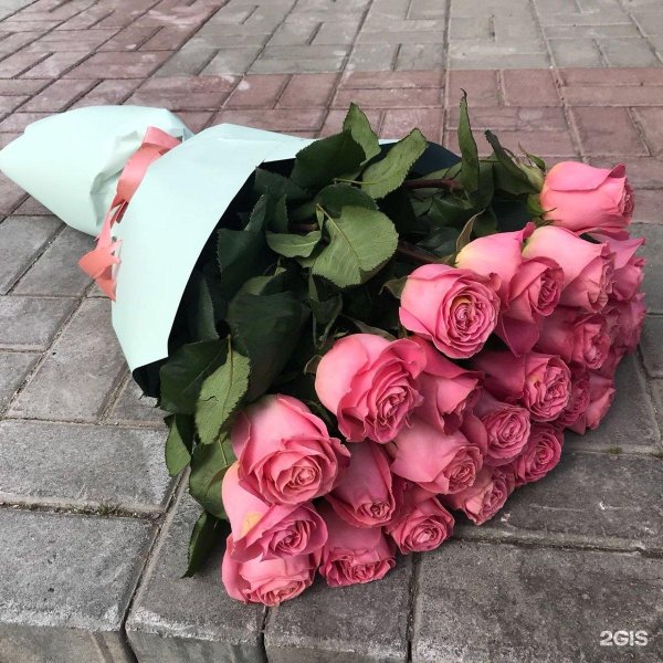 огромные букеты из роз