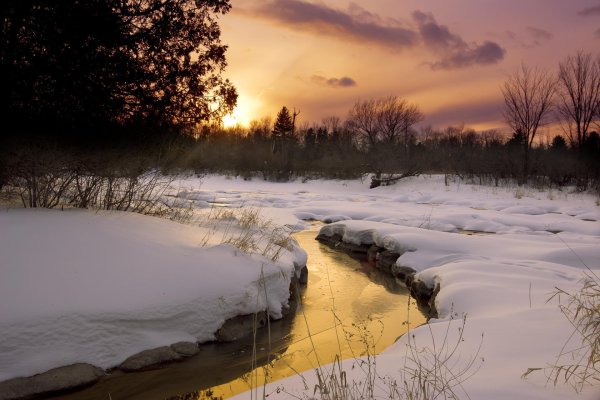 пейзаж зимний