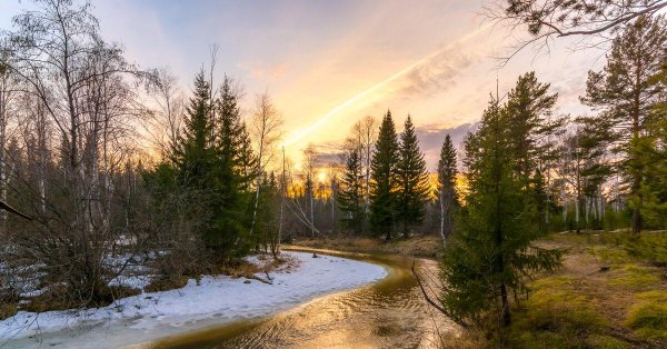 весенние пейзажи