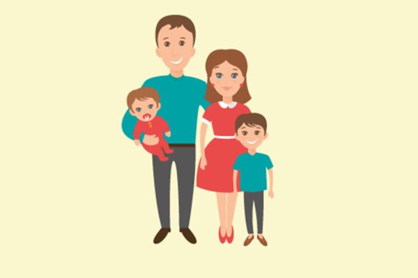 мультяшные семьи