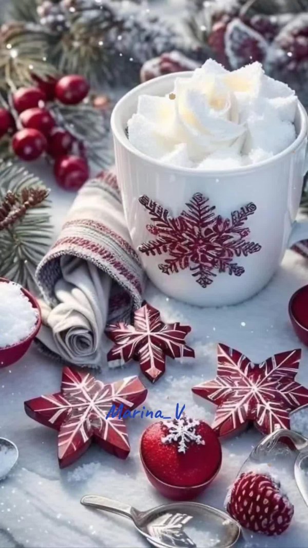 морозное утро доброе