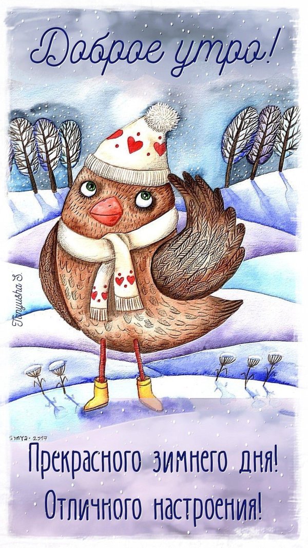 зимние иллюстрации