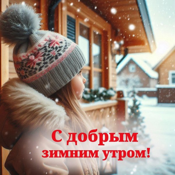 с добрым зимнем утром