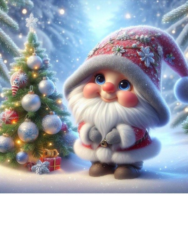 гном новогодний