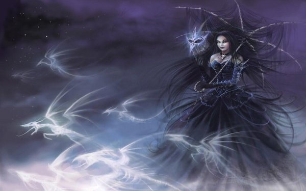 красивая ведьма