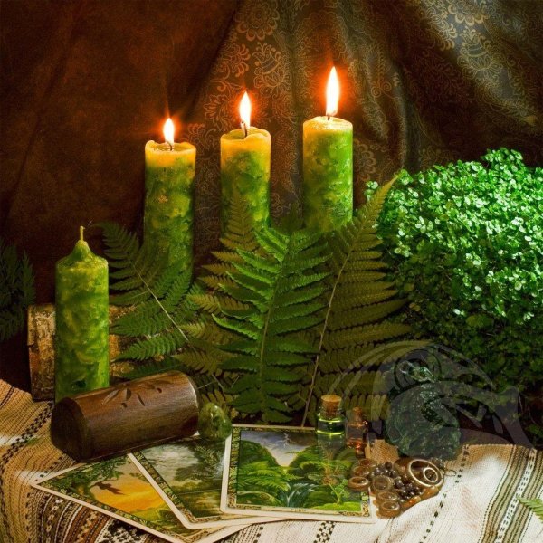 травяные свечи