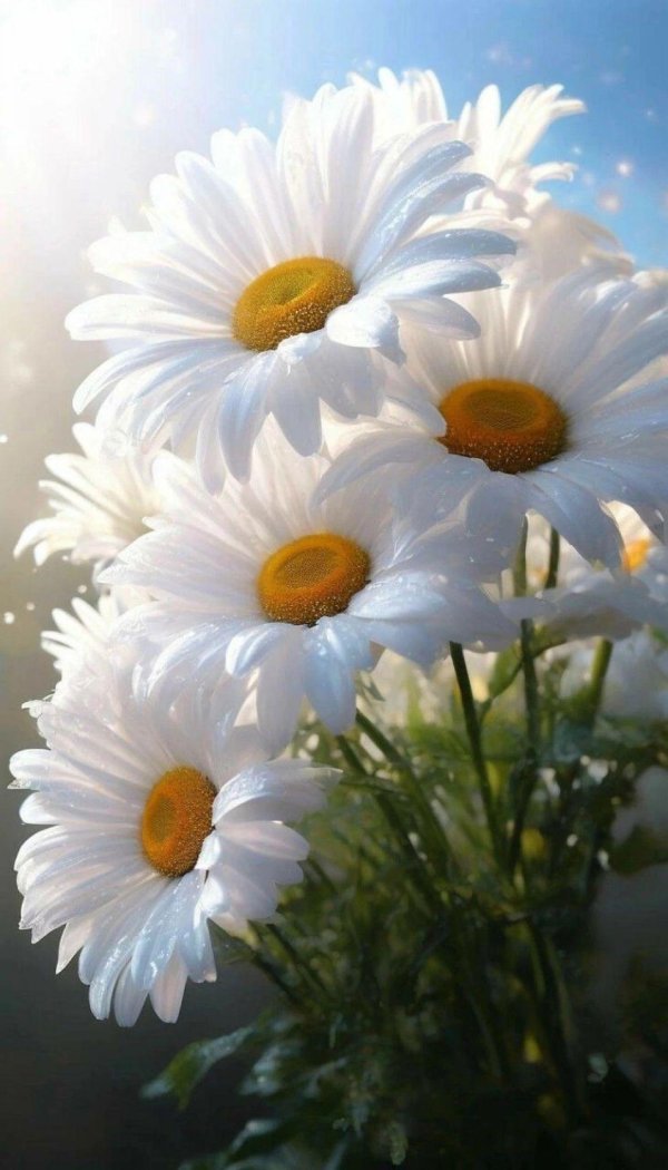 ромашка красивая