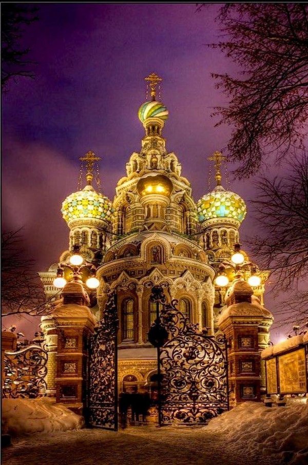 храм спасанакрови санктпетербург зимой