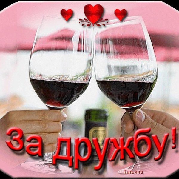 выпьем за дружбу