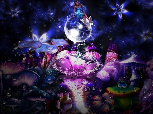 фантастические цветы