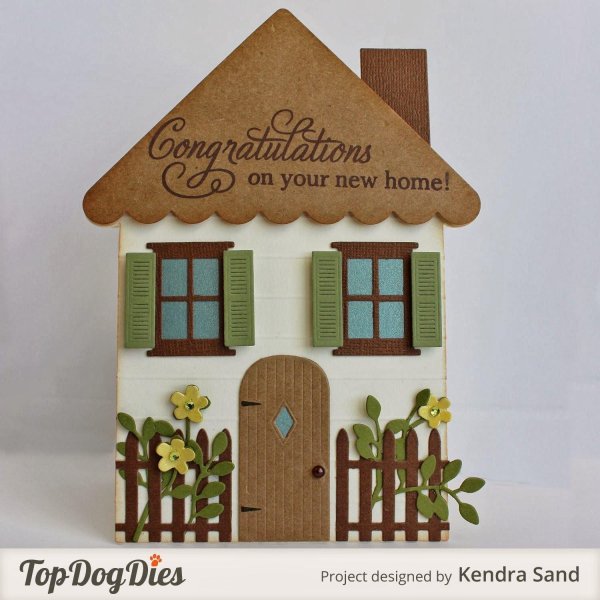 скрапбукинг домики