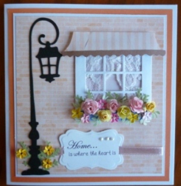 объемный домик