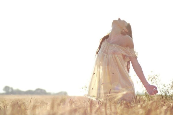 счастливая женщина