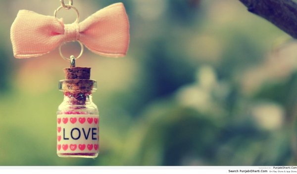 bottle of love