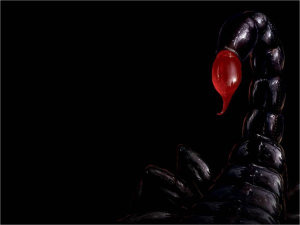 скорпион мультяшный