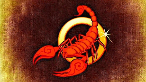 мультяшный скорпион