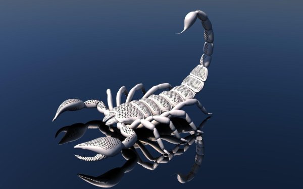 скорпион stl