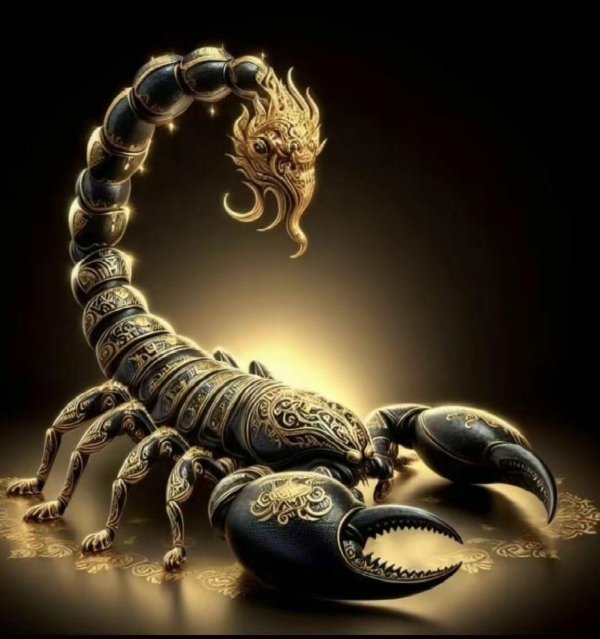 скорпион арт